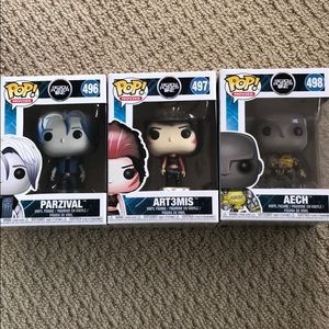 Set of 3 Funko Pops from Ready Player One